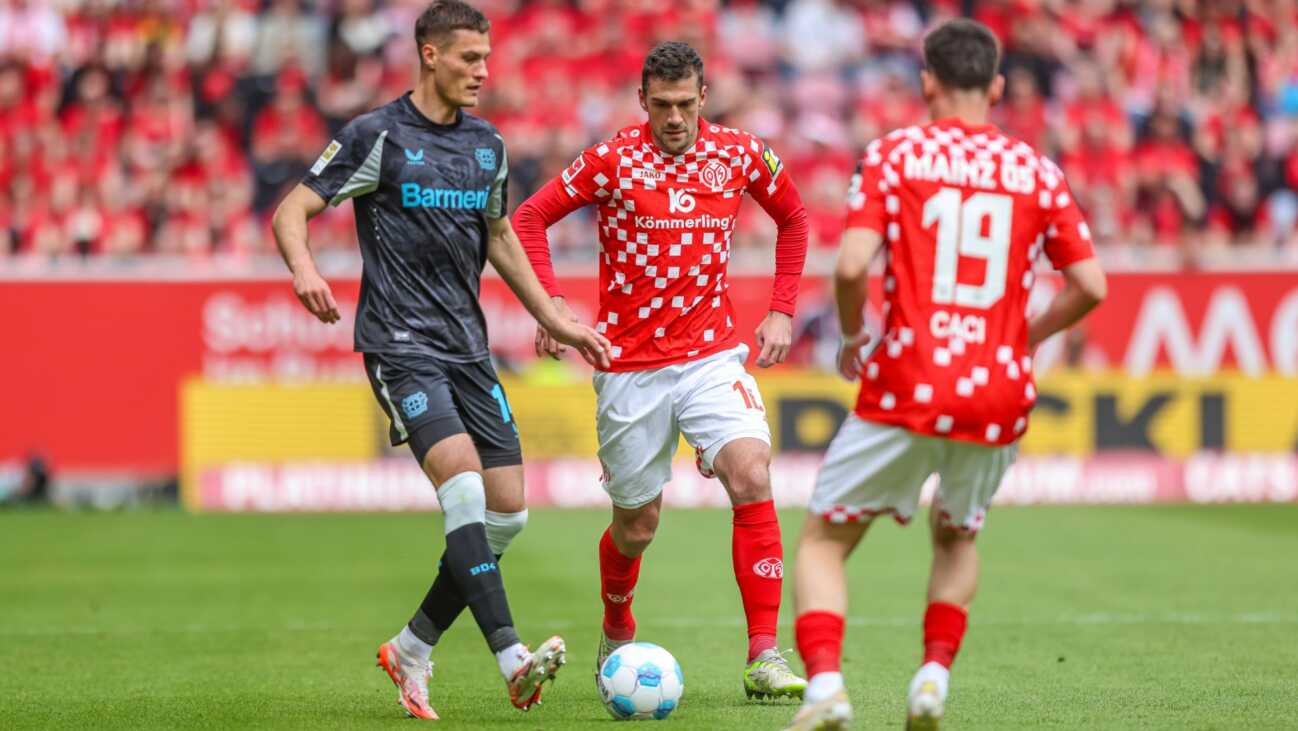 Verrücktes Finale: Mainz sichert gegen Bayer Europa Verrücktes Finale: Mainz sichert gegen Bayer Europa