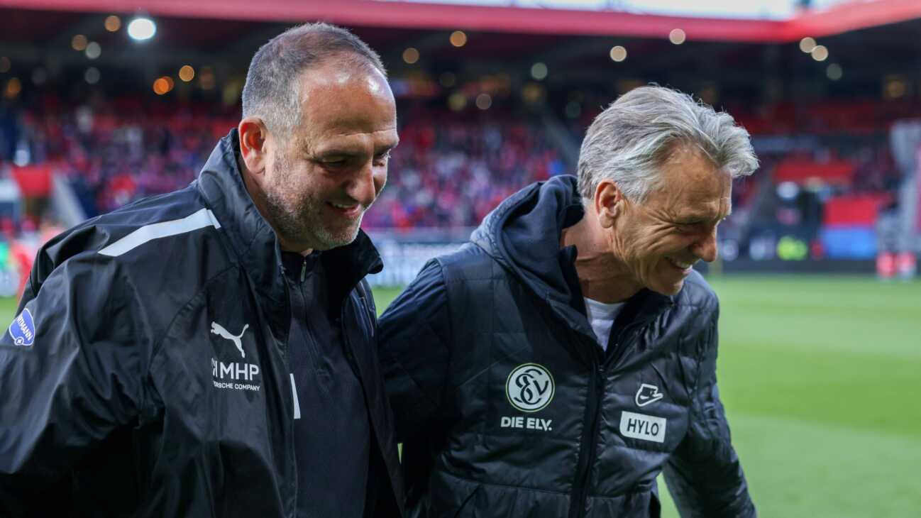 Vor "Endspiel": Heidenheim und Elversberg optimistisch
