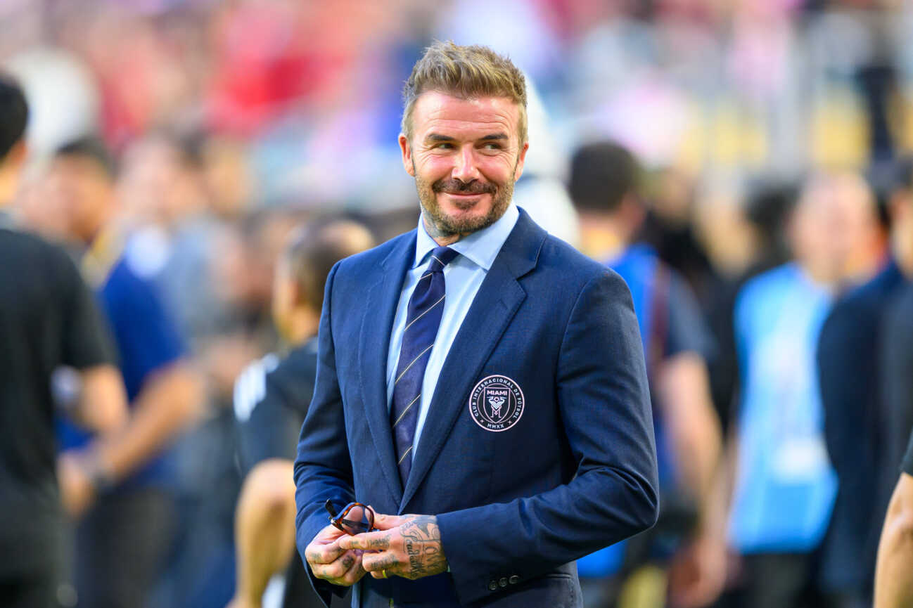 2025 Club World Cup Football Al Ahly v Inter Miami Jun 14th 14th June 2025 Hard Rock Stadium, Miami, USA Club World Cup Group A Round 1 Football, Al Ahly versus Inter Miami Inter Miami co-owner David Beckham smiles on the pitch before the start of the match. PUBLICATIONxNOTxINxUK ActionPlus12801644 DouglasxMurray
