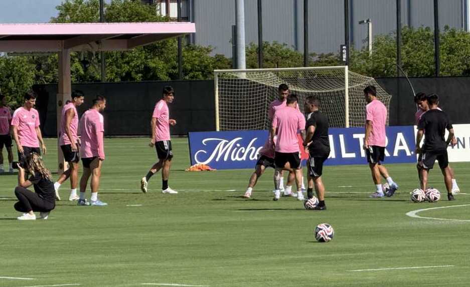 Messi beim Training in Miami. Foto: Fever Pit'ch