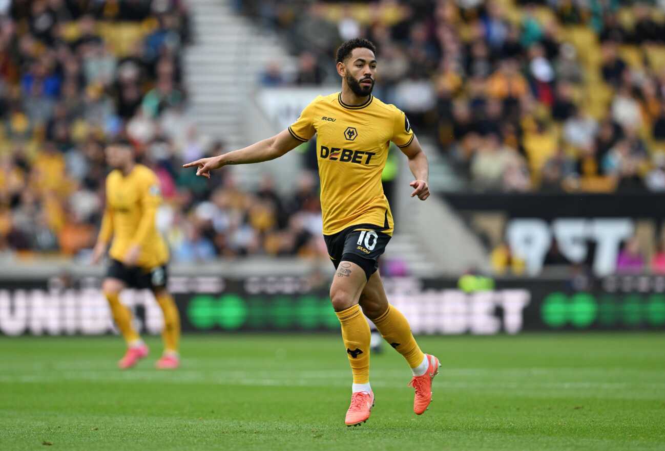 Matheus Cunha of Wolverhampton Wanderers Wolverhampton Wanderers v Brentford, Premier League, Football, Molineux, Wolverhampton, UK - 25 May 2025 EDITORIAL USE ONLY No use with unauthorised audio, video, data, fixture lists, club/league logos or live services. Online in-match use limited to 120 images, no video emulation. No use in betting, games or single club/league/player publications. PUBLICATIONxINxGERxSUIxAUTxHUNxGRExMLTxCYPxROUxBULxUAExKSAxONLY Copyright: xAnnaxGowthorpe/Shutterstockx 15316443cu