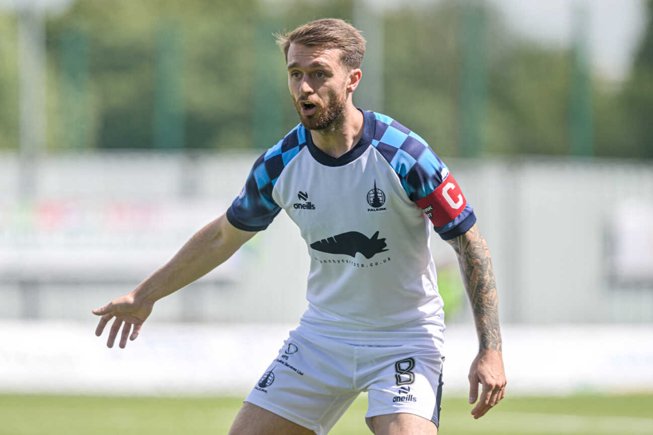 Falkirk v Raith Rovers Pre-Season Friendly Brad Spencer of Falkirk during the Pre-Season Friendly match at the Falkirk Stadium, Falkirk UK Newspapers OUT Copyright: xJamiexJohnstonx FIL-21948-0038