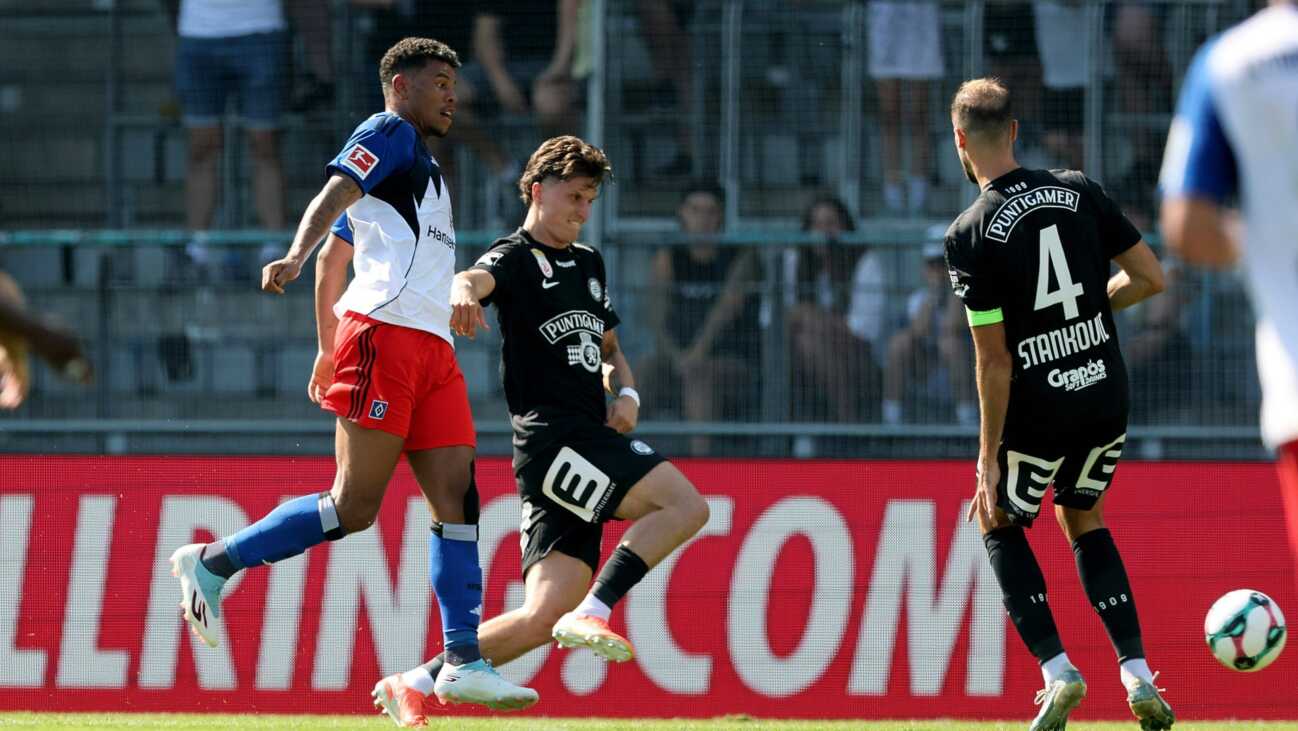 Glatzel trifft spät: HSV verliert in Graz