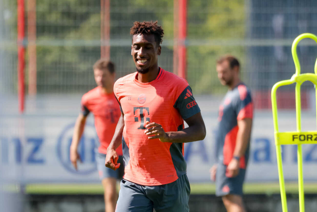 kingsley-coman-fc-bayern-muenchen-1064923082 Kingsley Coman (FC Bayern Muenchen, 11), GER, Oeffentliches Training, FC Bayern Muenchen, Fussball, Saison 2025 2026, 09.08.2025, GER, Oeffentliches Training, FC Bayern Muenchen, Fussball, Saison 2025 2026, 09.08.2025 Muenchen *** Kingsley Coman FC Bayern Muenchen, 11 , GER, Public training, FC Bayern Muenchen, Football, Season 2025 2026, 09 08 2025, GER, Public training, FC Bayern Muenchen, Football, Season 2025 2026, 09 08 2025 Muenchen Copyright: xEibner-Pressefoto JennixMaulx EP_JML