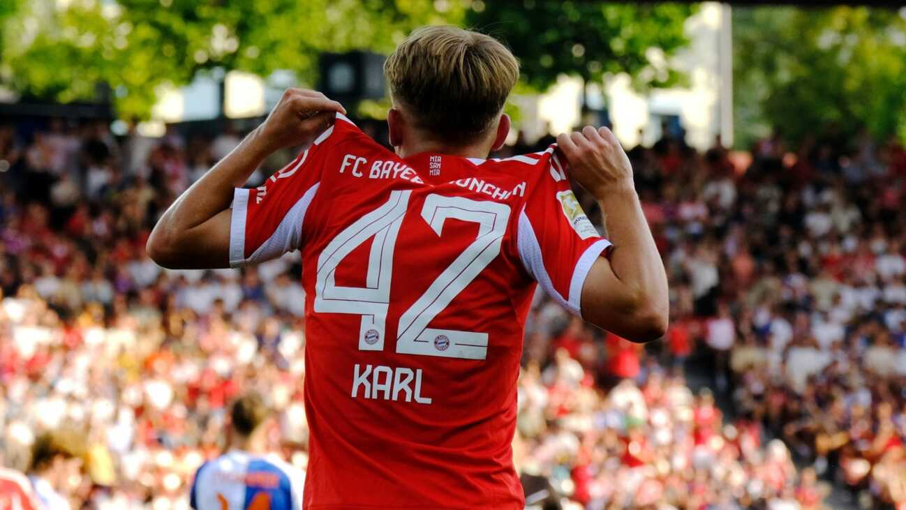 Toptalent Karl: Lust auf mehr beim FC Bayern