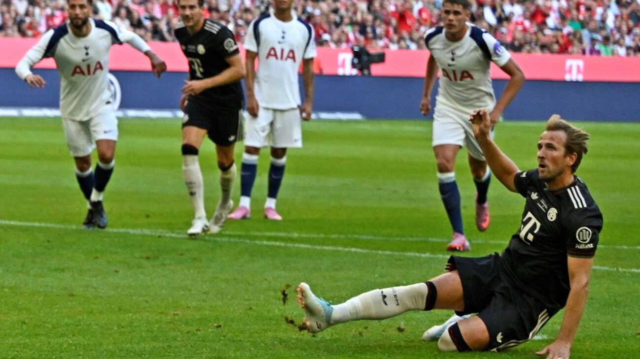 Ausrutscher am Punkt: Kane sieht's gelassen