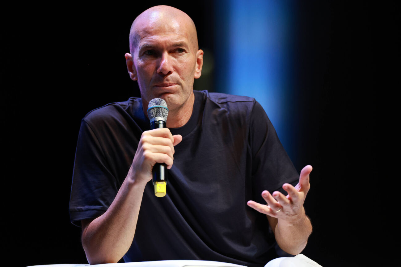 Il Festival dello in Trento, Italy on October 12, 2025. French Football legend Zinedine Zidane attends the event. during Il Festival dello Sport, Sport Events in Trento, Italy, October 12 2025 PUBLICATIONxNOTxINxITA Copyright: xPierrexTeyssot IPAxSportx xipa-agency.netx xx IPA_66469438 IPA_Agency_IPA66469438