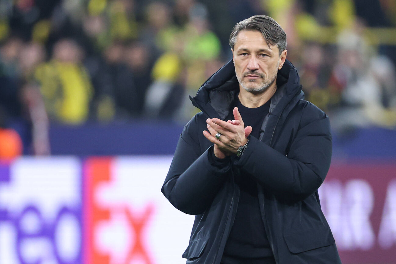 UEFA Champions League - Borussia Dortmund - Athletic Bilbao am 01.10.2025 im Signal Iduna Park in Dortmund Trainer Niko Kovac Dortmund ist zufrieden, klatscht, klatschen, applaus, applaudiert *** UEFA Champions League Borussia Dortmund Athletic Bilbao on 01 10 2025 at Signal Iduna Park in Dortmund Coach Niko Kovac Dortmund is satisfied, claps, claps, applauds, applauds MH