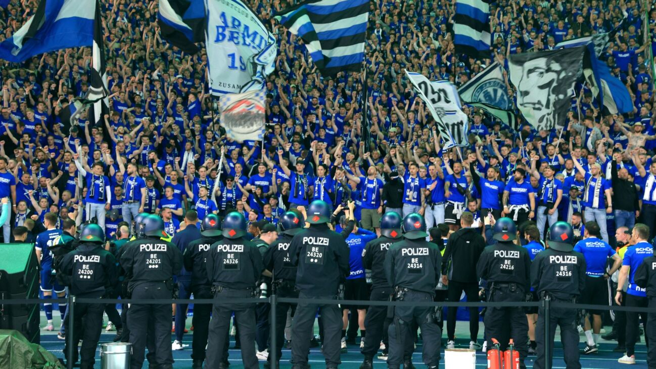 Berlin vor Ausnahme-Wochenende: Doppelspieltag fordert Polizei