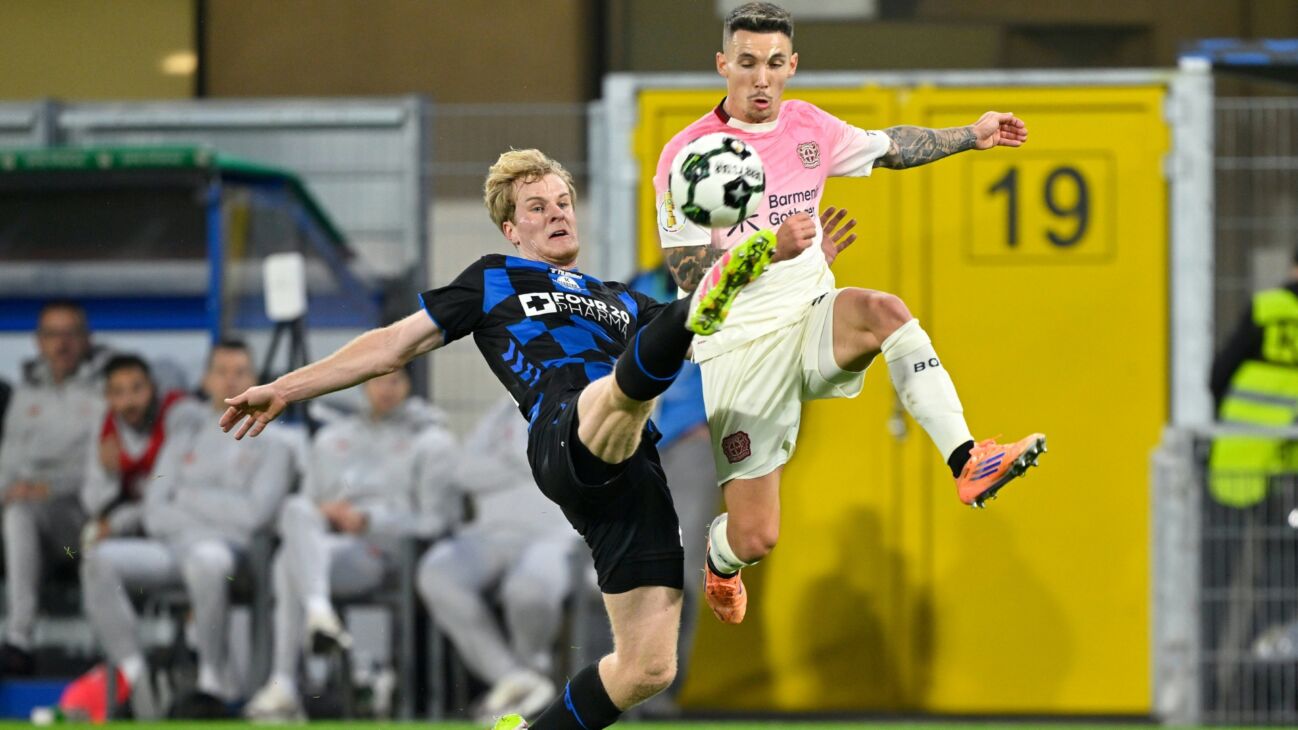 Bayer verhindert Pokal-Blamage mit Mühe