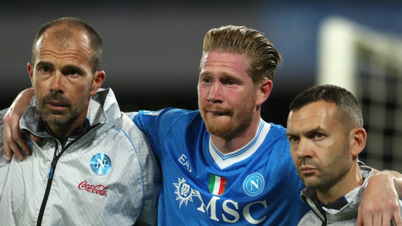 De Bruyne als tragischer Held: Neapel siegt im Topspiel