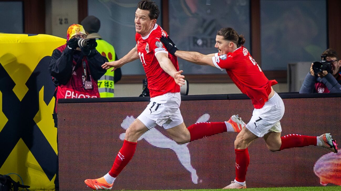 Österreich jubelt: "Joker" Gregoritsch rettet WM-Teilnahme