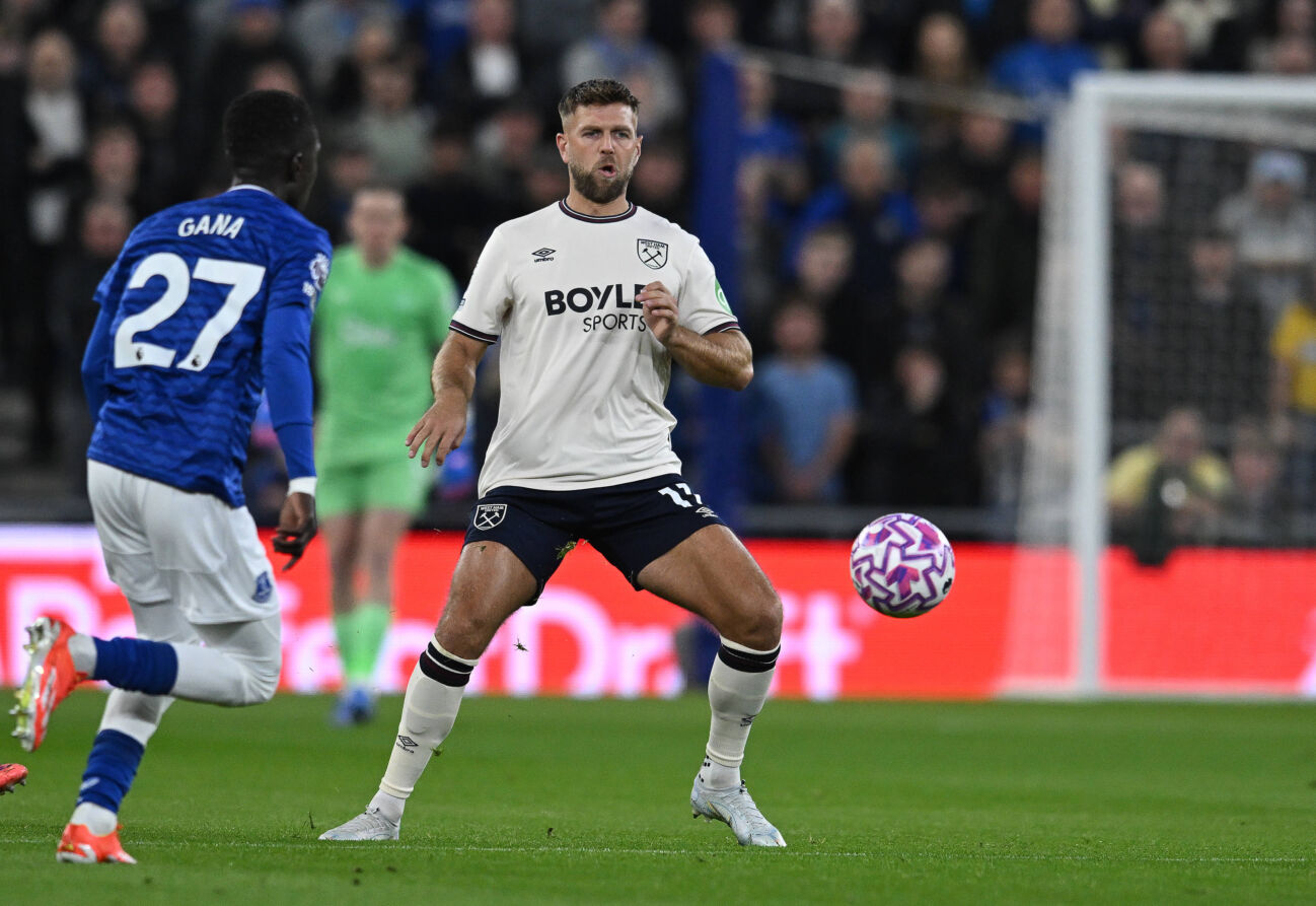 Everton v West Ham United Premier League Everton™s Idrissa Gueye and West Ham United s Niclas Füllkrug during the Premier League match at the Hill Dickson Stadium, Liverpool UK Newspapers OUT Copyright: xKarlxVallantinex FIL-22295-0033