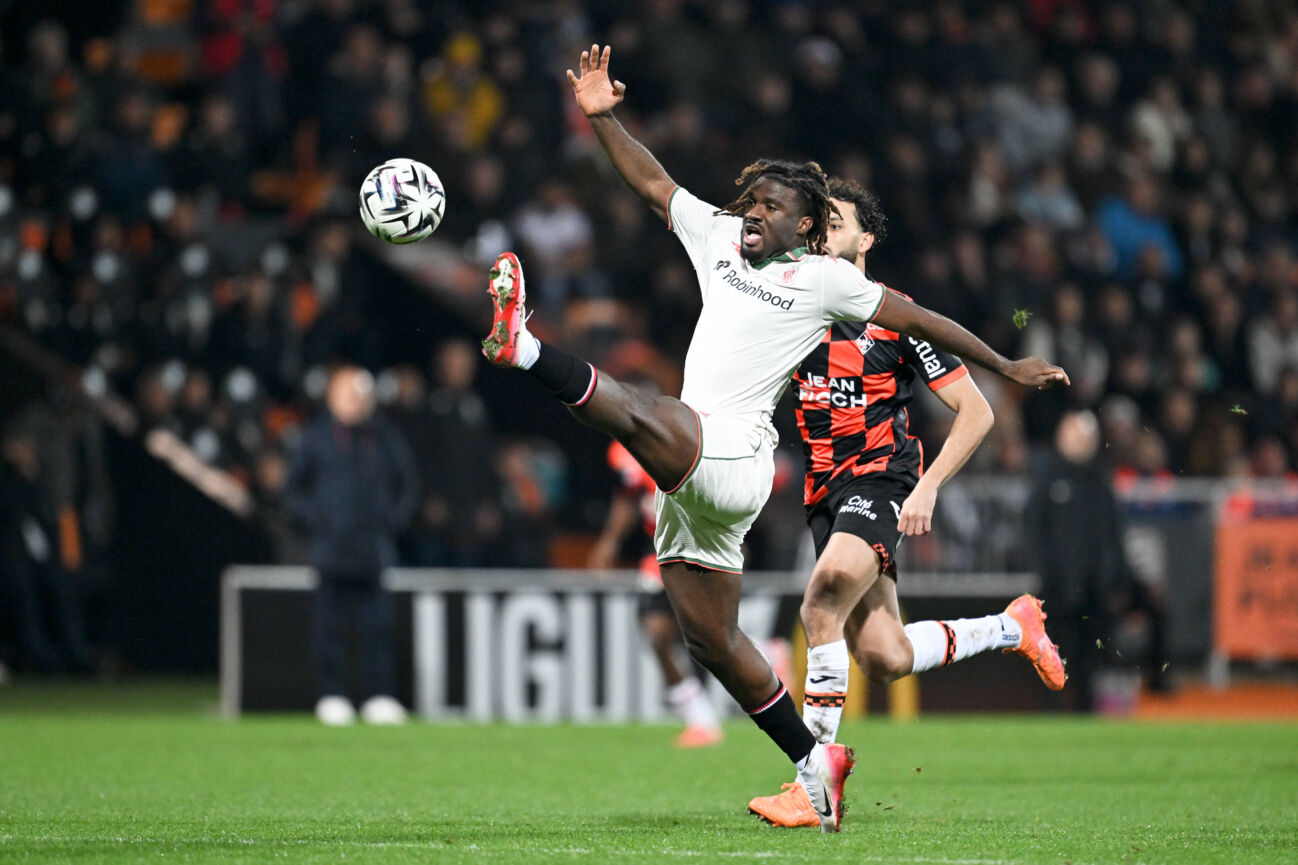 fc-lorient-v-ogc-nice-1069801817 FC Lorient v OGC Nice - Ligue 1 McDonald s 2025 2026 09 Terem MOFFI (ogcn) during the Ligue 1 McDonald s match between FC Lorient and OGC Nice at Stade du Moustoir on November 30, 2025 in Lorient, France. Lorient France PUBLICATIONxINxGERxAUTxSUIxONLY Copyright: xFEPx 776348213