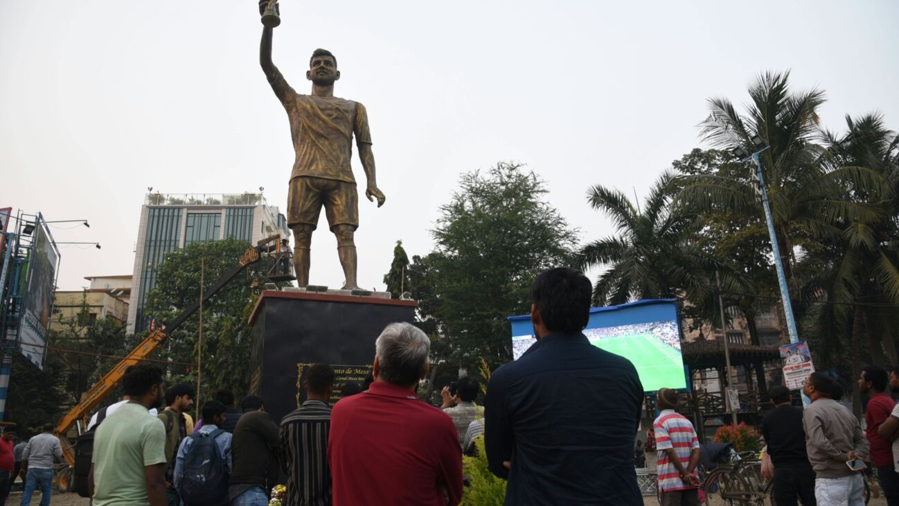XXL-Ehrung: Indien baut Messi eine 20-Meter-Statue